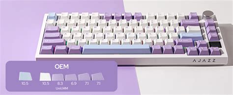 کیبورد گیمینگ بی سیم مکانیکال مجهز به GASKET ایجز مدل Ajazz AK Pro RGB Hot Swappable Gasket