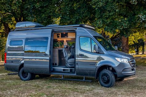 Custom Sprinter Van Gallery Outside Van