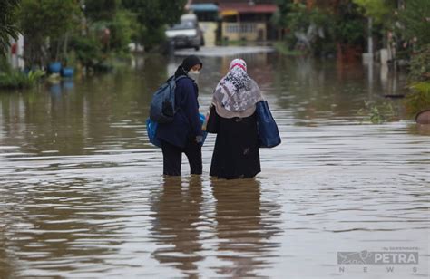 Getaran Semasa Notis Risiko Banjir Kilat Di 5 Negeri Dalam Tempoh