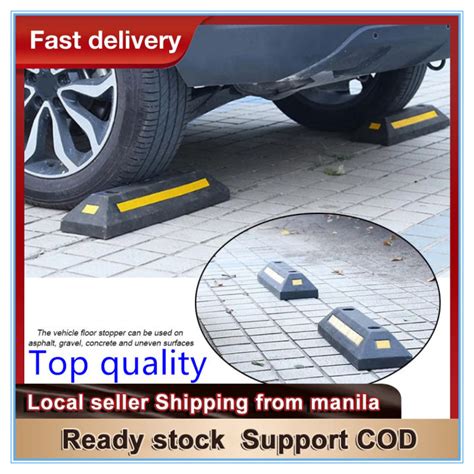 Heavy Duty Rubber Parking Stopper Lazada Ph