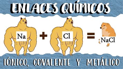 🧪 Tipos de Enlaces Químicos. Iónico, Covalente y Metálico | Tipos de