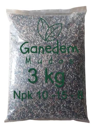 Kg Fertilizante Npk Adubo Para Crescimento Folhas