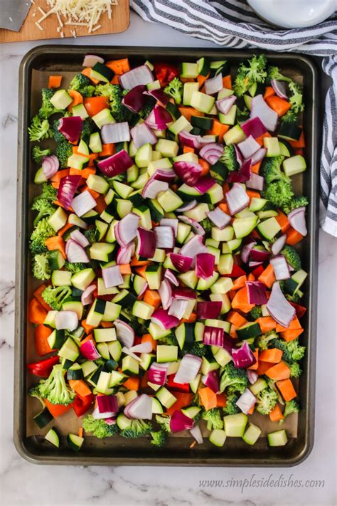 Roasted Vegetables In The Oven