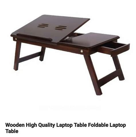 Foldable Wooden Laptop Table At Best Price In Jodhpur By Bhawani