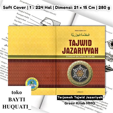 Jual Buku Terjemah Tajwid Jazariyah Lirboyo Paling Lengkap Shopee