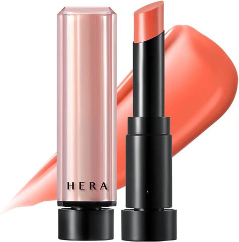 Amazon HERA Sensual Nude Balm 保濕唇膏 279 MOODY 亮面唇部精華液 包括神經酰胺保濕和滋養透明顏色和光滑表面 韓國彩妝 1 盎司 約