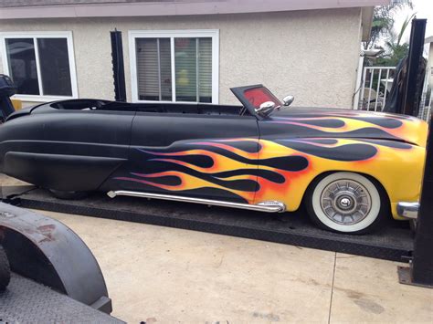 Mercury Lead Sled Hot Rod W Fiberglass Carson Top