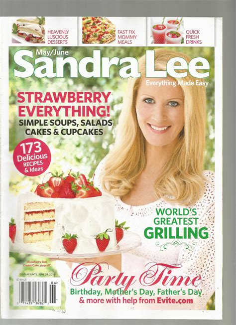 Sandra Lee Magazine Everything Made Easy Mayjune 2014 4597194395