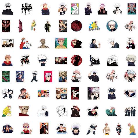 Pcs Jujutsu Kaisen Stickers Jujutsu Kaisen Sticker Pack Jujutsu