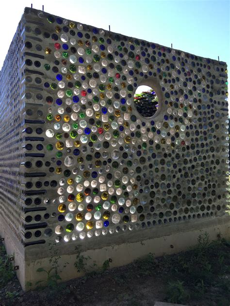 Bottle Wall With Necks Sticking Out Inside Artofit Bottle Wall