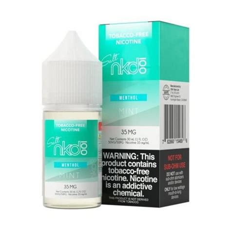 Buy Naked 100 Mint Synthetic Salt 30mL