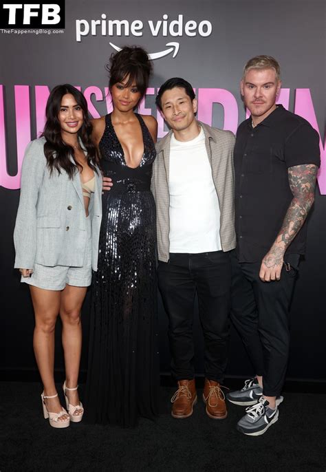 Ella Balinska Displays Her Sexy Tits At The Run Sweetheart Run Premiere In LA Photos