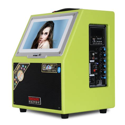 Professional Portable Wireless WiFi Karaoke Speakers System Karaoke ...