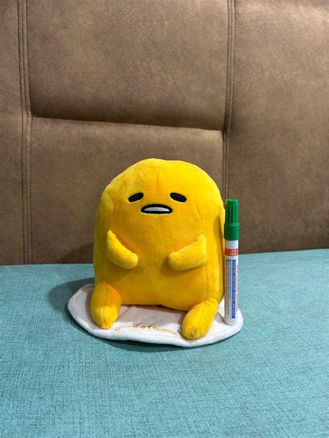 Gudetama Sitting Plushie Hobbies And Toys Toys And Games On Carousell
