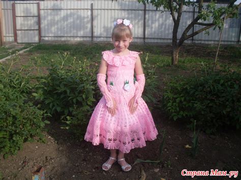 Платье на выпускной в садик - Вязание - Страна Мам