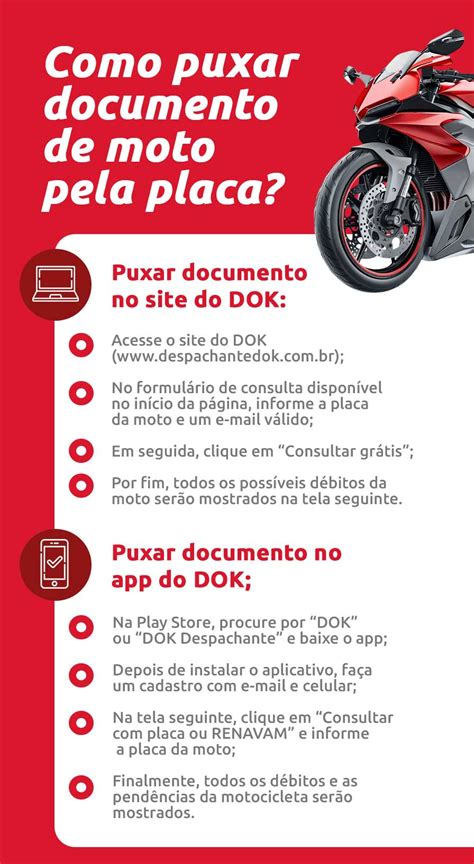 Como Puxar O Documento Da Moto Pela Placa
