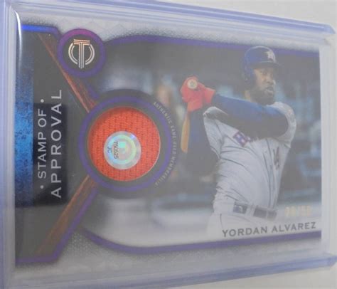 Yahoo Mlb Yordan Alvarez Topps Tribute