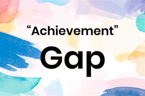 Achievement Gap Close The Gap Foundation
