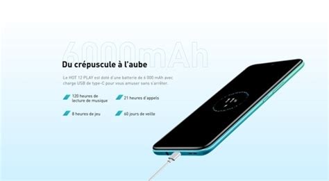 Infinix Hot Play X Rom Ram Horizon Blue Fiche Technique Et Prix Au Maroc