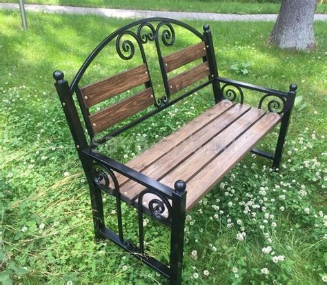 Лавки из металла своими руками фото: Скамейка из металла своими руками ...