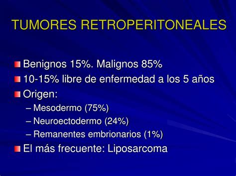 Ppt Ganglioneuroma Y Otros Tumores Retroperitoneales Primarios A