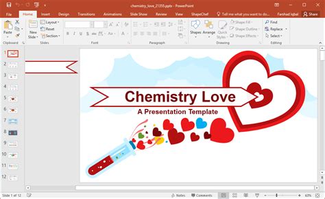 Animated Valentine’s Day PowerPoint Template