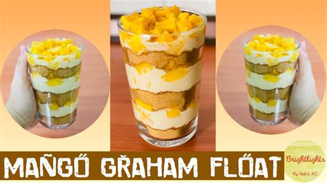Mango Graham Float Quick And Easy Youtube