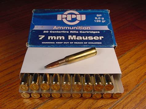 Box Of Ppu Prvi Partizan Mm Mauser Semi Jacketed Soft Point Mm Mauser