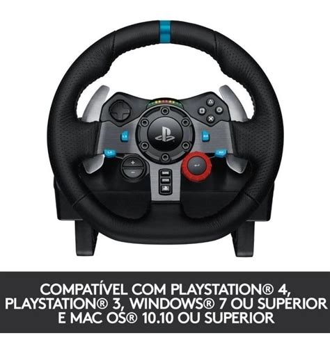 Volante De Corrida Driving Force C Pedal Logitech G Frete Gr Tis