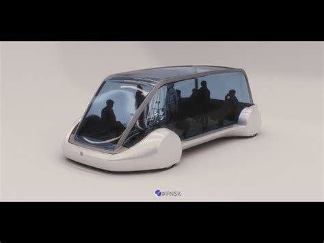 Илон Маск показал электробус для подземных тоннелей | Concept car ...