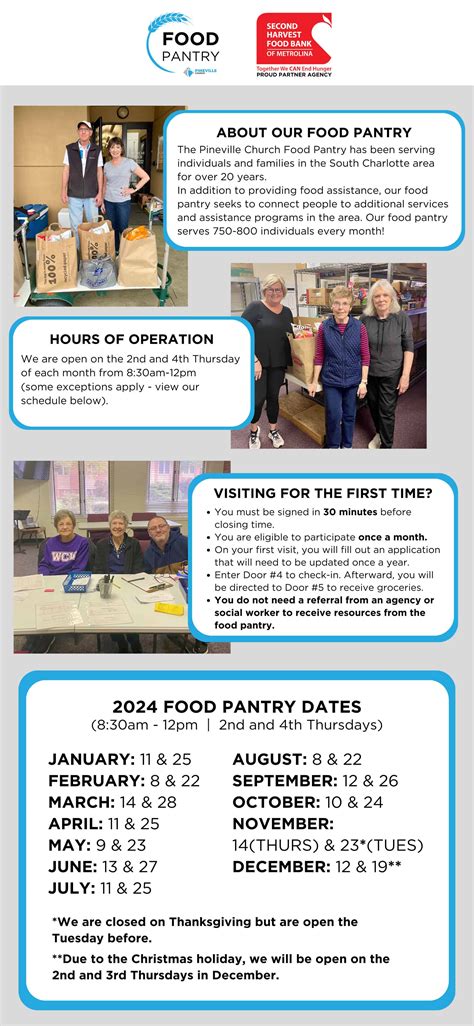 Food Pantry - Pineville Church