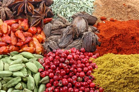 Spices of Maroko stock photo. Image of journey, focus - 9591066