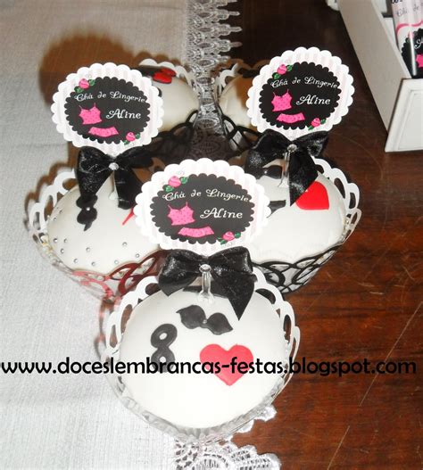 Doces Lembran As Festas Personalizadas Ch De Lingerie Aline