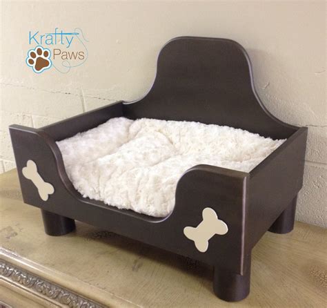 Handmade Cozy Dog Bed Wooden Dog Bed Dog Furniture Dog Bed