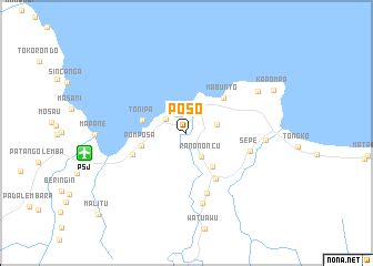 poso indonesia map nonanet