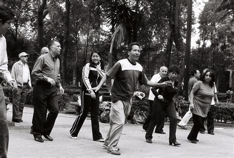 Dance Class In The Park Mexico City Blauart Flickr