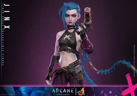 Arcane League Of Legends Hot Toys Jinx Figure Pre Order The Toyark News