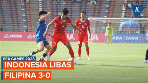 Hasil Timnas U22 Indonesia Vs Filipina Garuda Muda Hajar Lawan 3 0