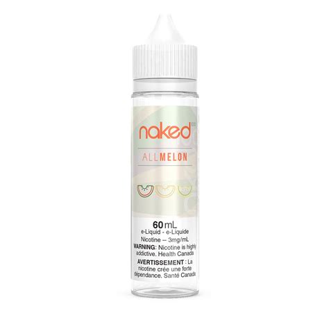 All Melon Naked 100 E Liquid 60mL Freebase VapeLoft