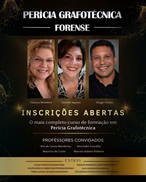 Curso De Pericia Grafotecnica - Curso de Perícia Grafotécnica Forense - Orion Pericias - Centro ...
