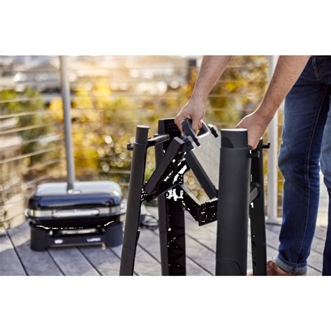 Weber Lumin Compact Stand With Side Table Saskatoon Barbecues And More