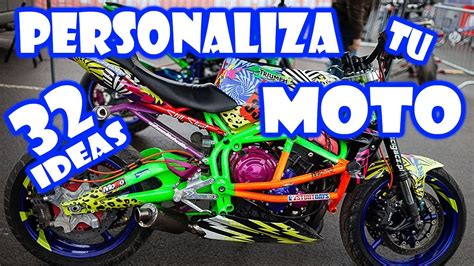 Mejores Ideas Para PERSONALIZAR O TUNEAR Tu Motocicleta YouTube