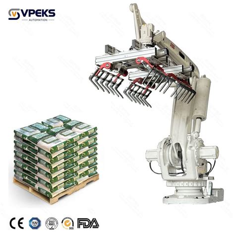 Robot Mechanical Stacker Robotic Pallet Stacking Machine