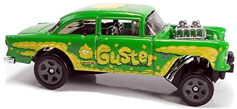 Hot Wheels Mattel Games 55 Chevy Bel Air Gasser Guster Universo Hot Wheels