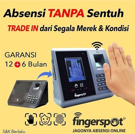 Yuk Segera Merapat Buat Kamu Yang Mau Dapat Mesin Absensi Baru Gimana