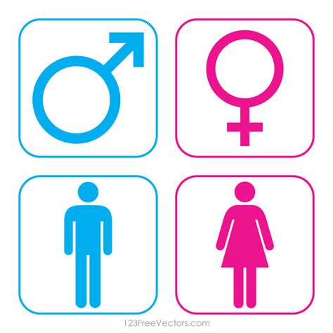 male  female icons