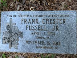 Frank Chester Fussell Jr M Morial Find A Grave