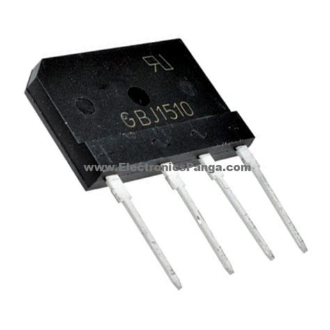 GBJ1510 15A 1000V Diode Single Phase Bridge Rectifier IC Star