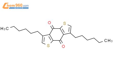 493000 35 4 Benzo[1 2 B 4 5 B ]dithiophene 4 8 Dione 3 7 Dihexyl 化学式、结构式、分子式、mol 960化工网