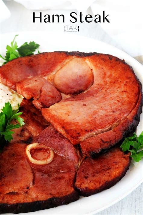 How To Cook Ham Steak 3 Ingredient Easy Recipe